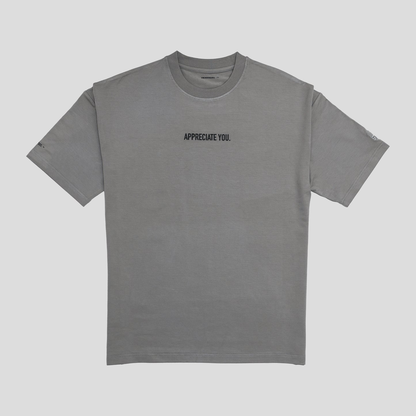 Bamboo Stretch Tee - Appreciate You TAUPE GREY