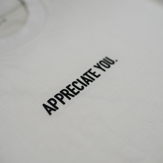 Bamboo Stretch Tee - Appreciate You STONE