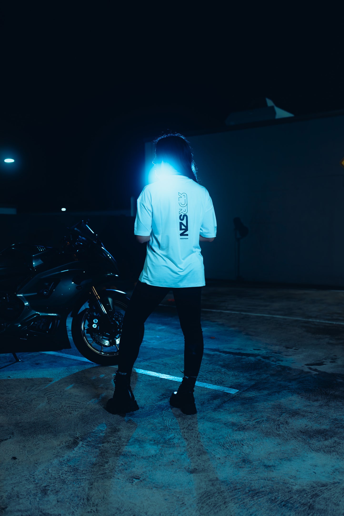 Bamboo Stretch Tee - riderszn x RDRSZN reflective