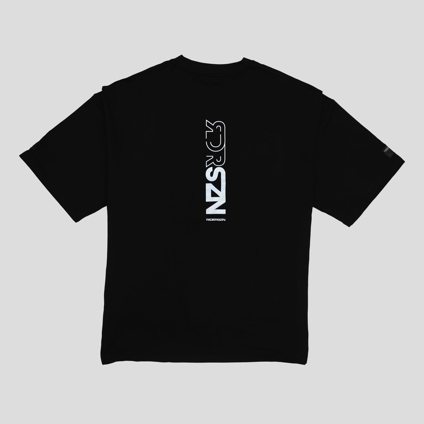 Bamboo Stretch Tee - riderszn x RDRSZN reflective BLACK