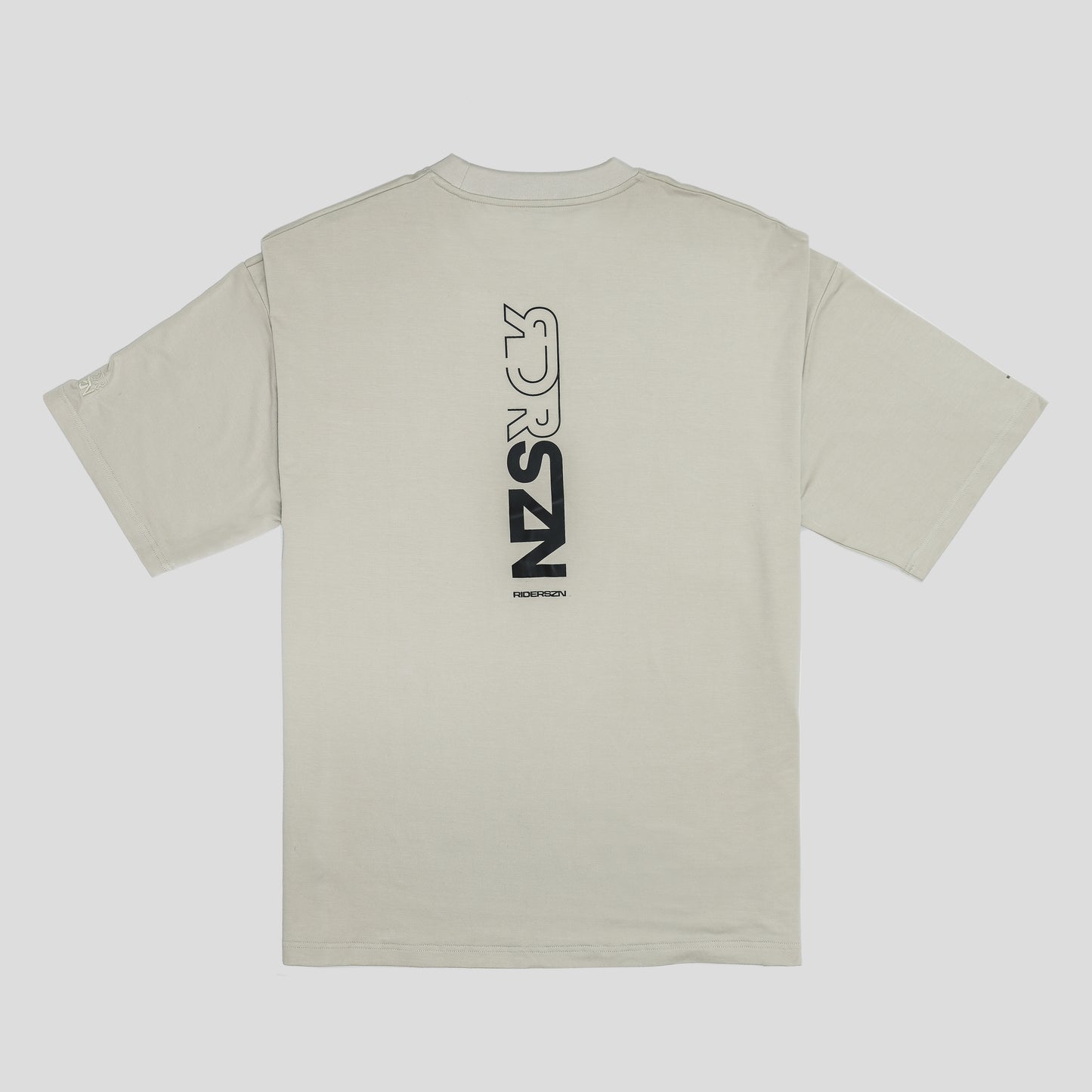 Bamboo Stretch Tee - riderszn x RDRSZN reflective STONE