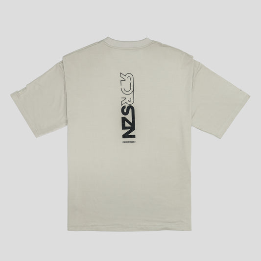 Bamboo Stretch Tee - riderszn x RDRSZN reflective STONE