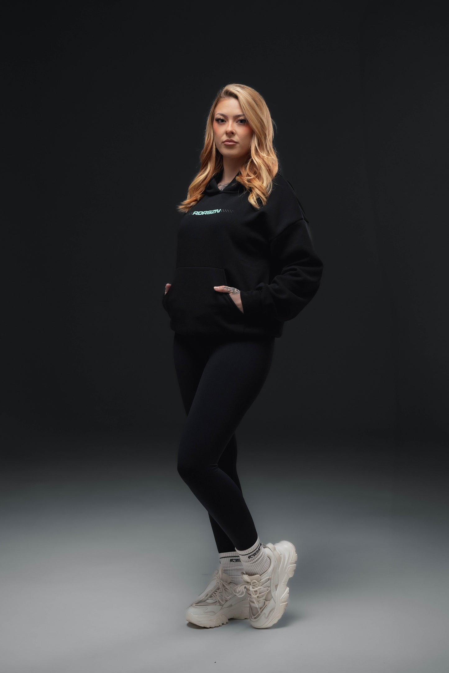 Off-Duty Hoodie - Dreams in Motion // TEAL (PRE-ORDER)
