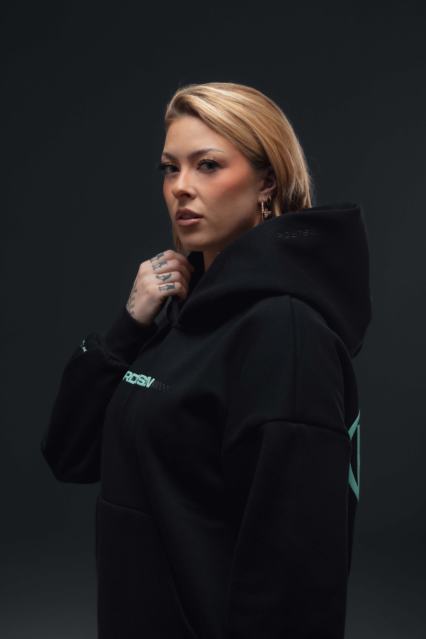 Off-Duty Hoodie - Dreams in Motion // TEAL (PRE-ORDER)