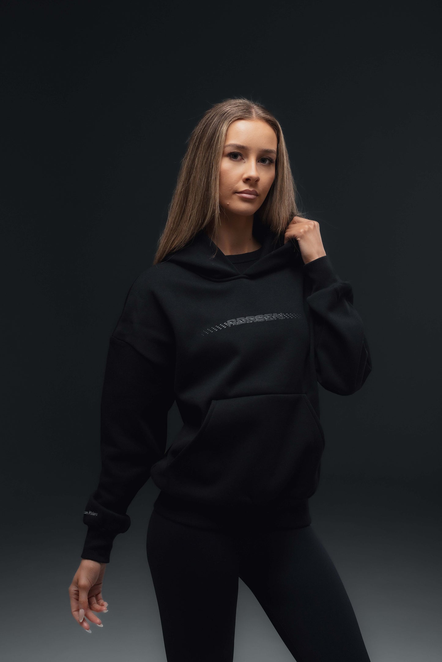 Off-Duty Hoodie - Dreams in Motion // STEALTH GREY