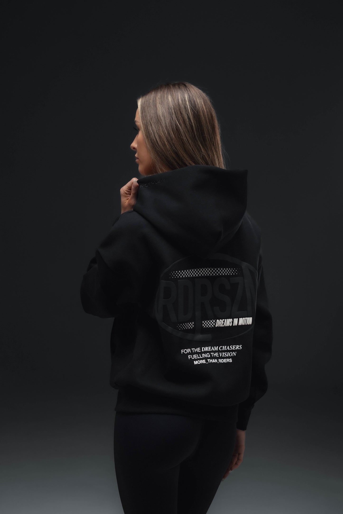 Off-Duty Hoodie - Dreams in Motion // STEALTH GREY