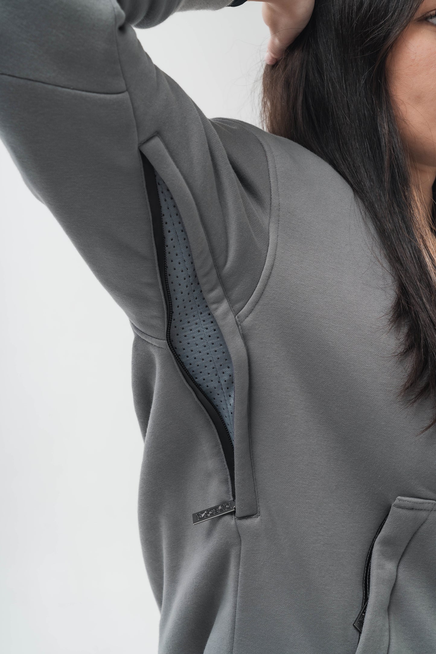 Armoured 'Rear View' Hoodie