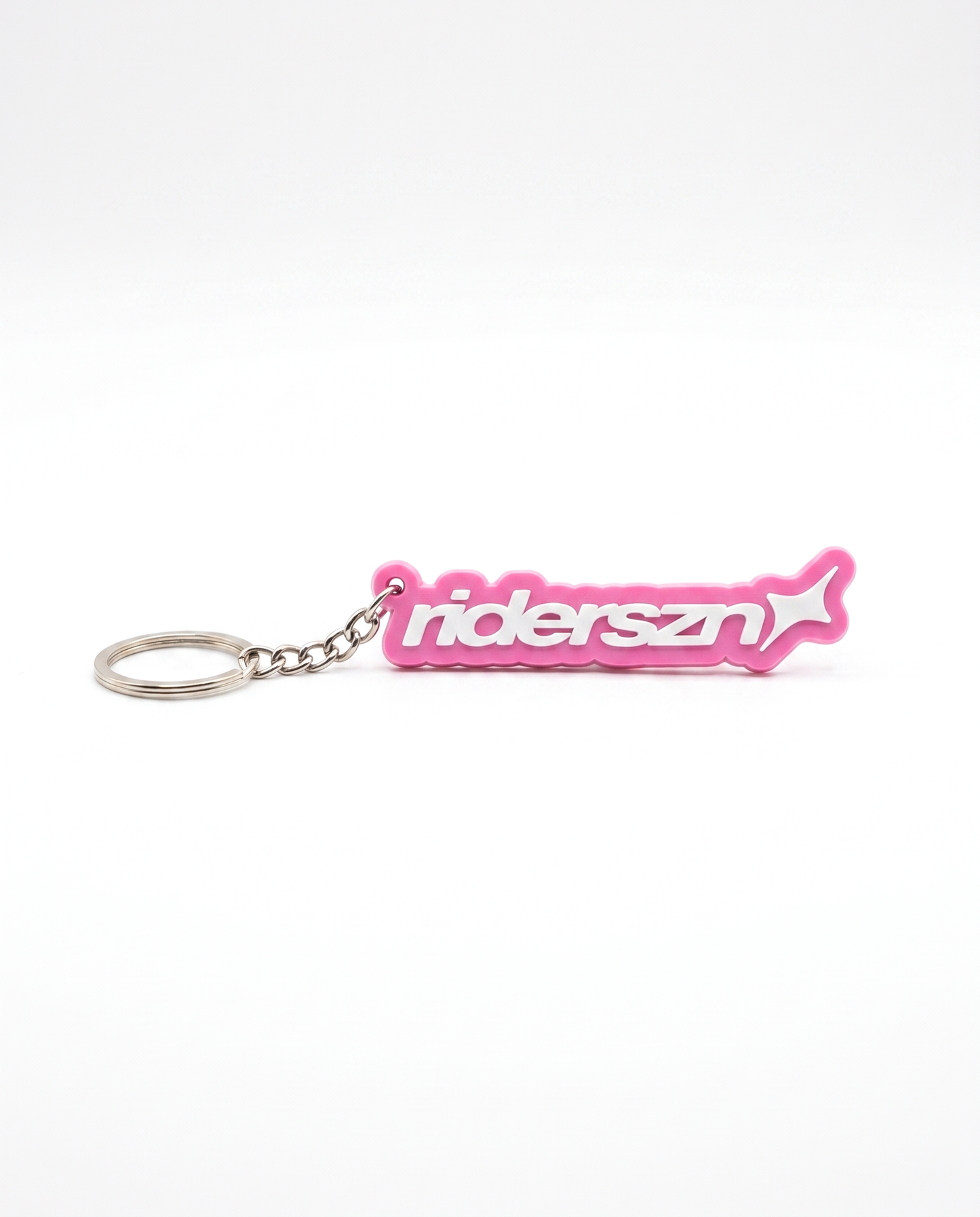 Riderszn star rubber key chain - Pink