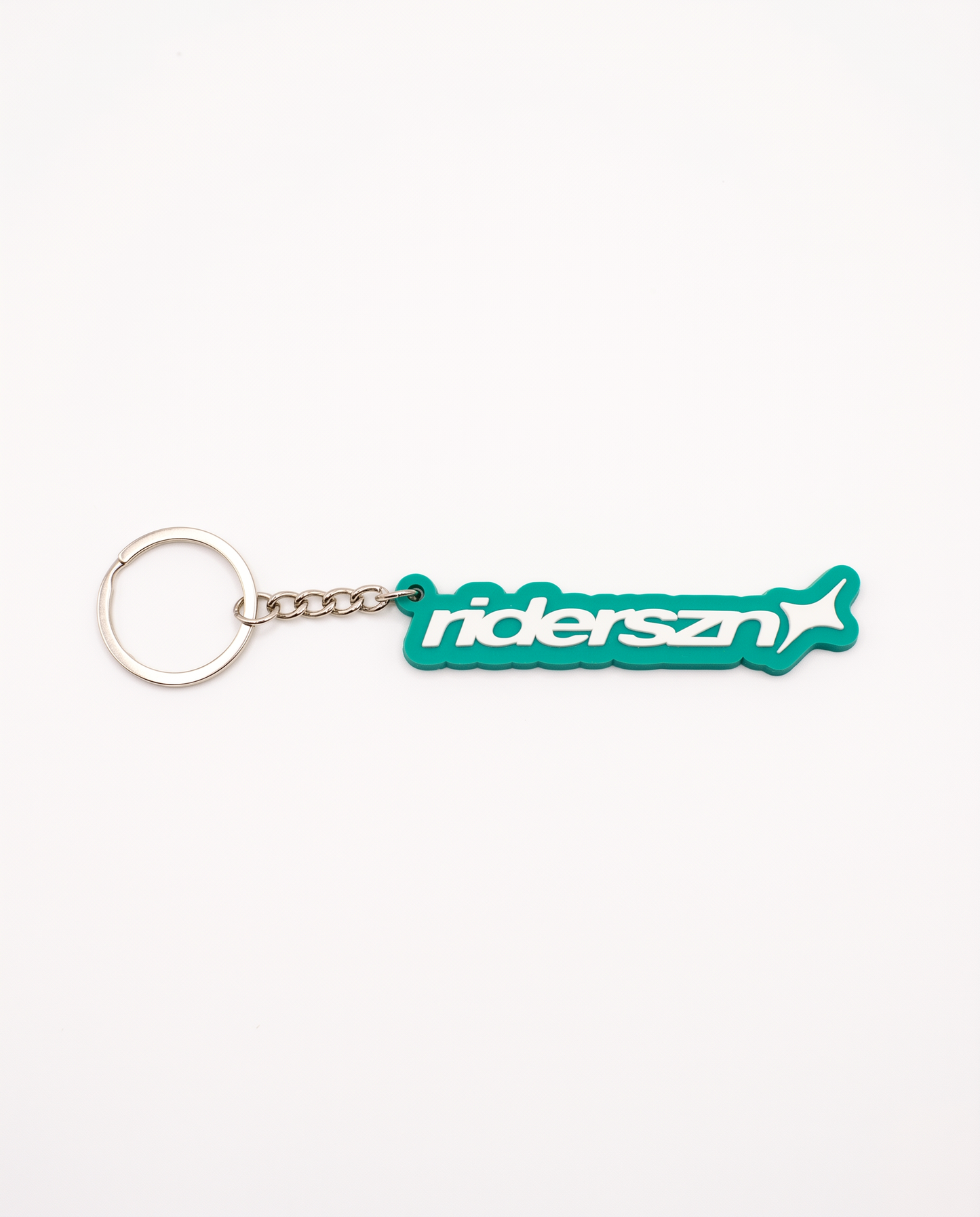 Riderszn star Rubber Key Chain - Teal