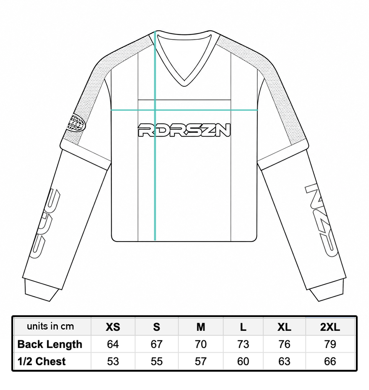 DETACH JERSEY - BLACK