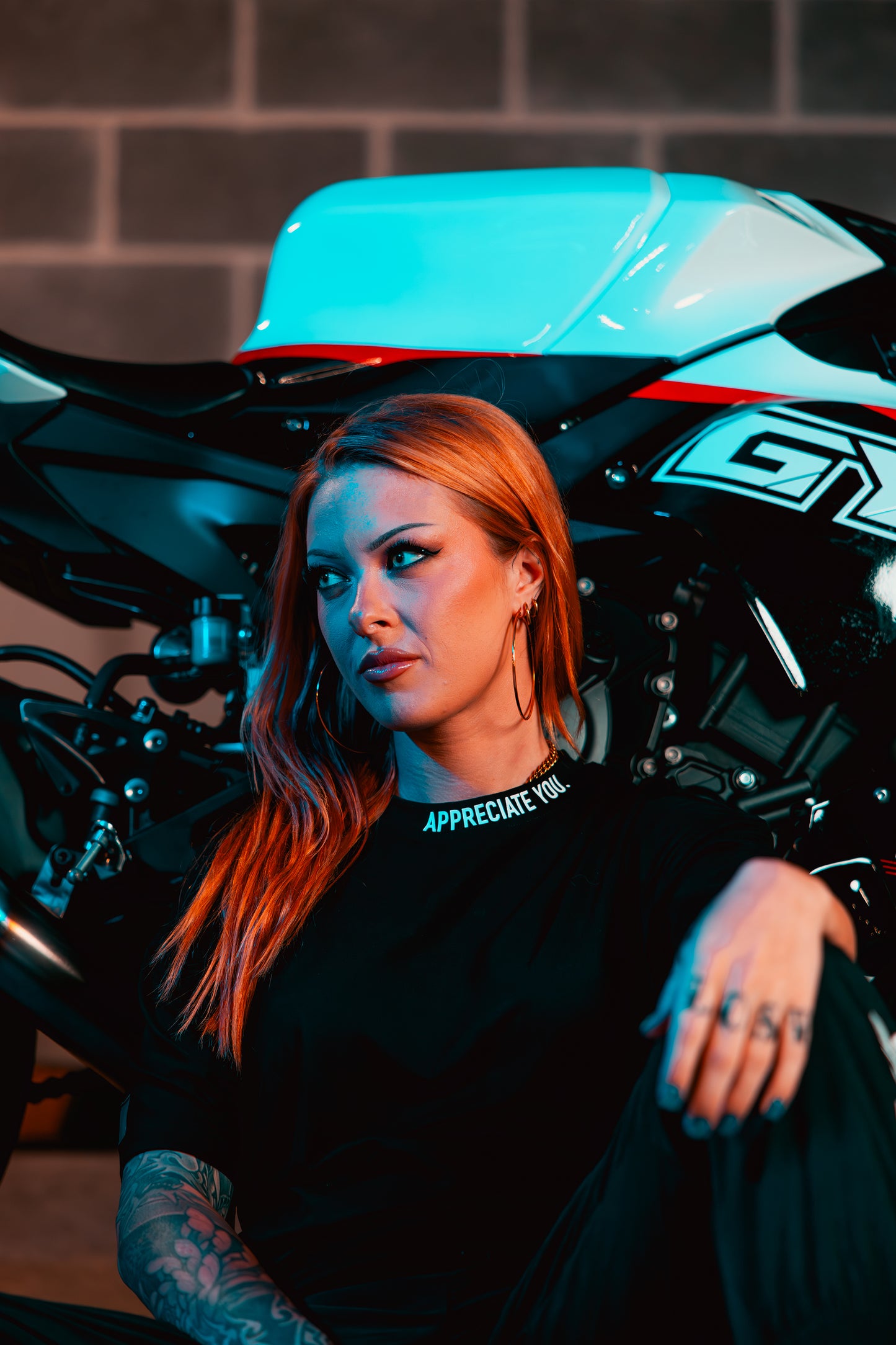 Bamboo Stretch Tee - Appreciate You Collar