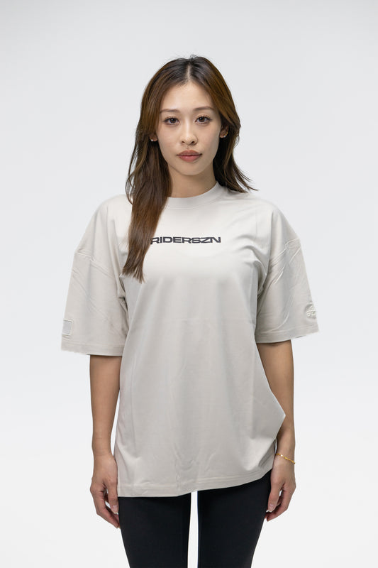 Bamboo Stretch Tee - riderszn x RDRSZN reflective STONE