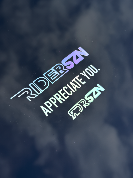 RiderSZN "Track" Small Decal Pack