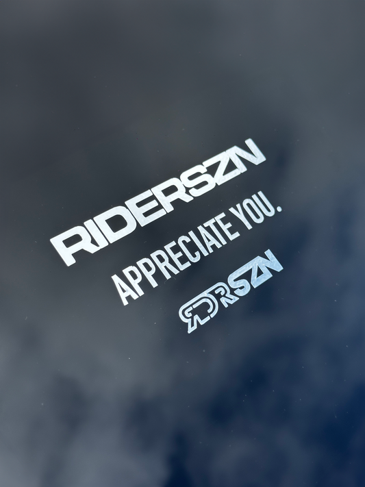 RiderSZN "Bold" Small Decal Pack