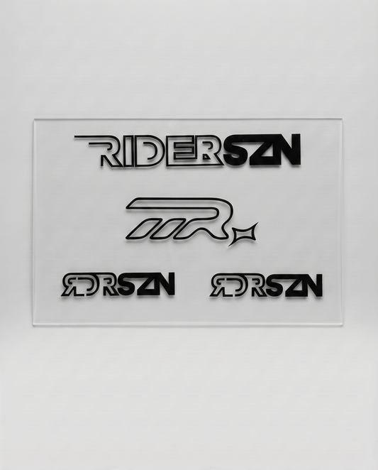 TRACK STYLE DECAL KIT (4PCS) - REFLECTIVE
