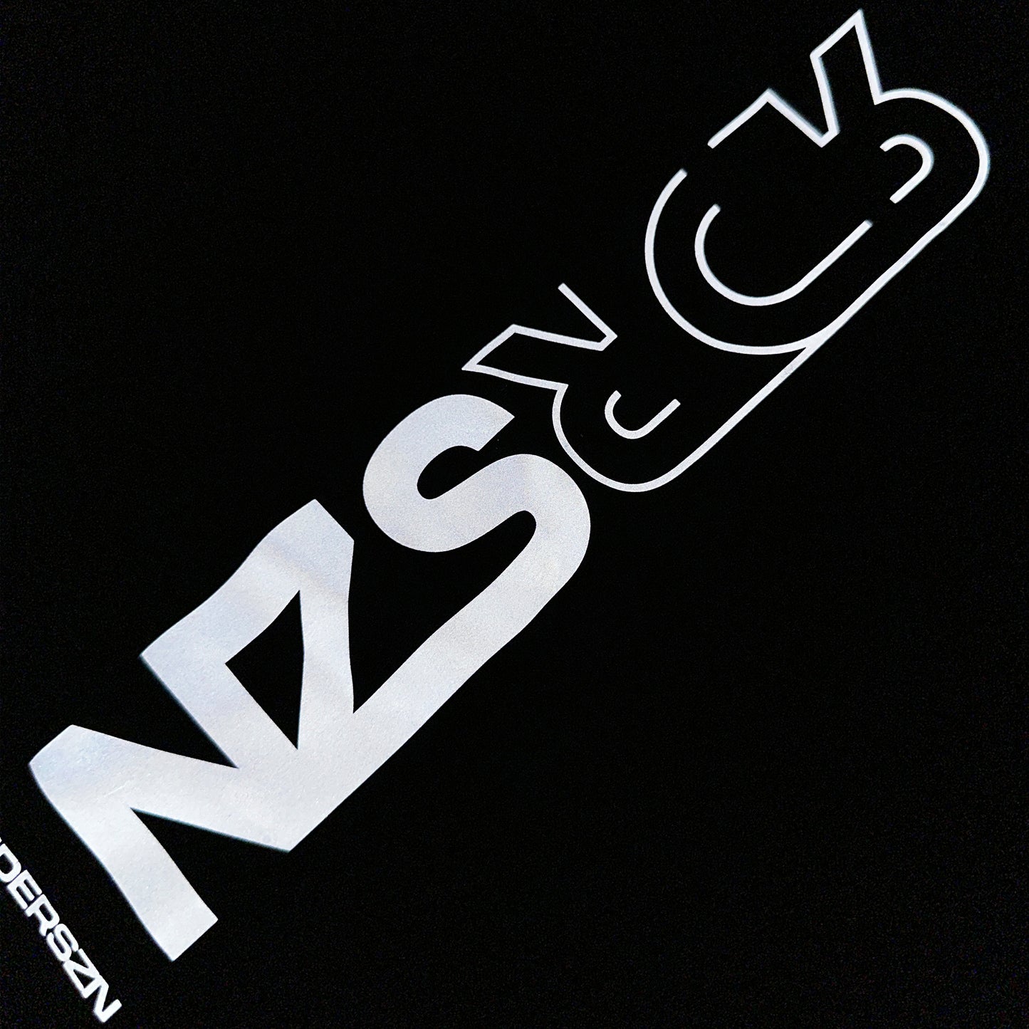 Bamboo Stretch Tee - riderszn x RDRSZN reflective BLACK