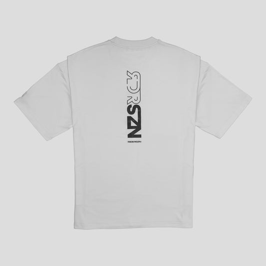 Bamboo Stretch Tee - riderszn x RDRSZN reflective WHITE