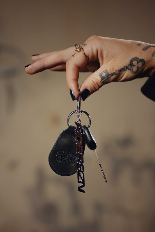 RIDERSZN CHROME KEYCHAIN