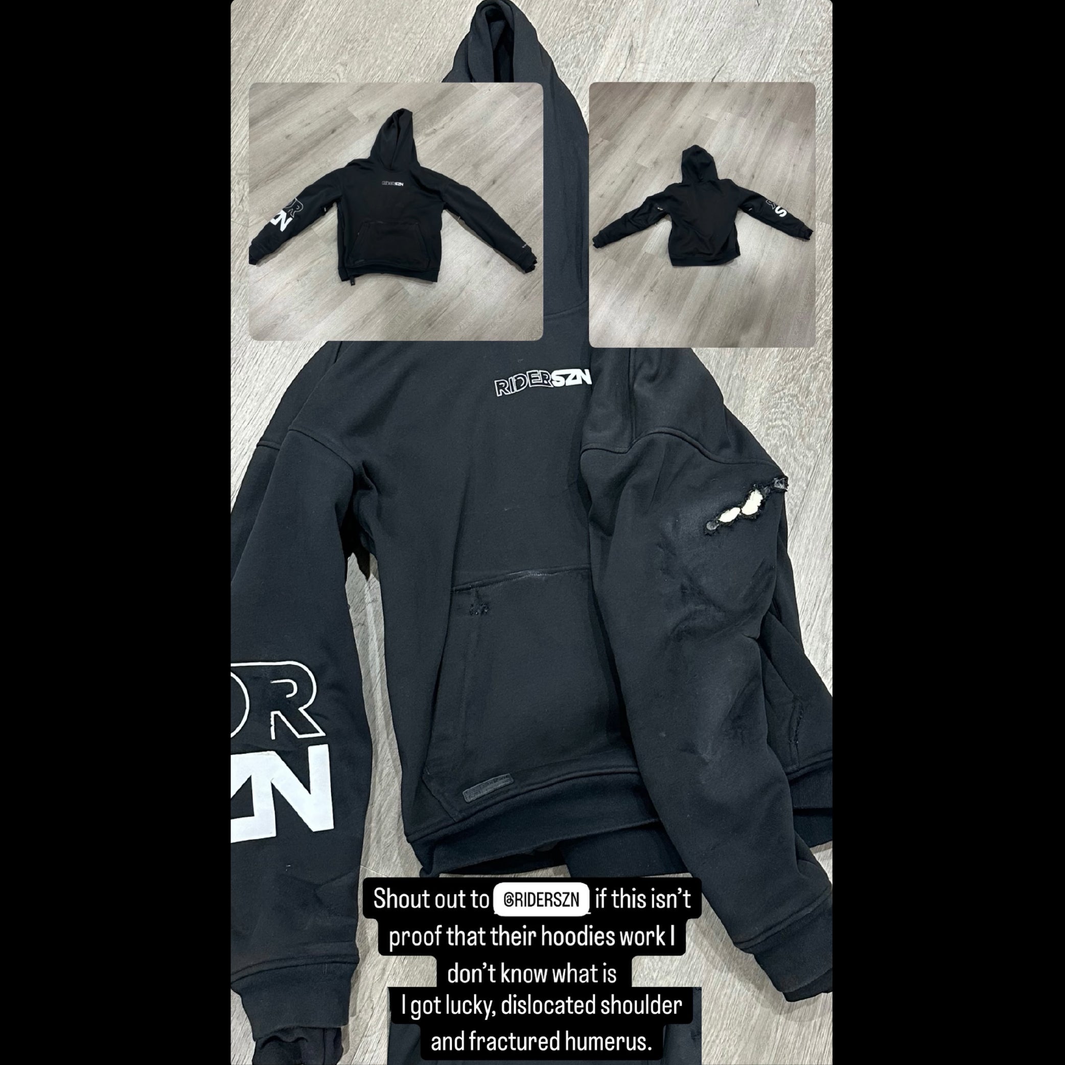 Armoured Motorcycle Hoodie - CE Rated Kevlar Zip Up | RIDERSZN