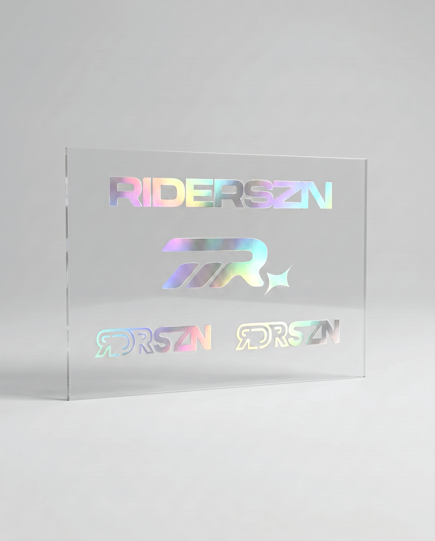 BOLD LOGO DECAL KIT (4PCS) | CHROME