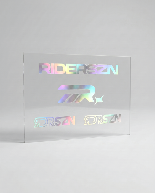BOLD LOGO DECAL KIT (4PCS) | CHROME