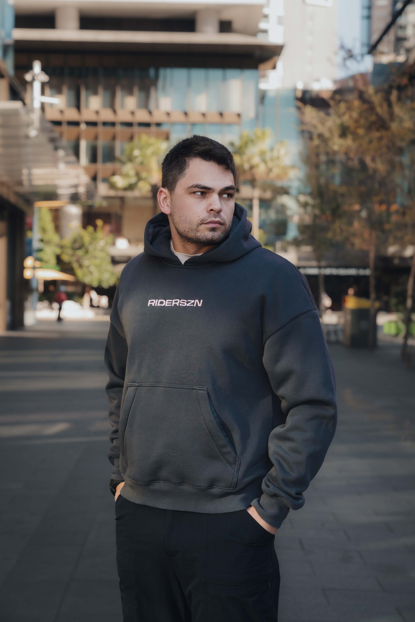 Off-Duty Hoodie - RiderSZN Classic // (No Zipper, Limited)