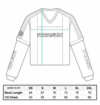 DETACH JERSEY - BLACK
