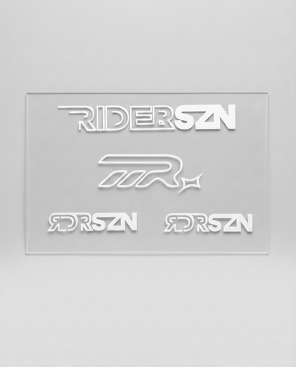 TRACK STYLE DECAL KIT (4PCS) - REFLECTIVE
