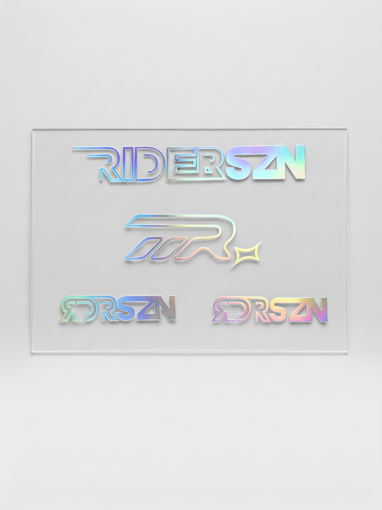 TRACK LOGO DECAL KIT (4PCS) | CHROME