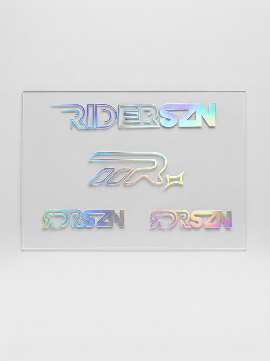 TRACK LOGO DECAL KIT (4PCS) | CHROME