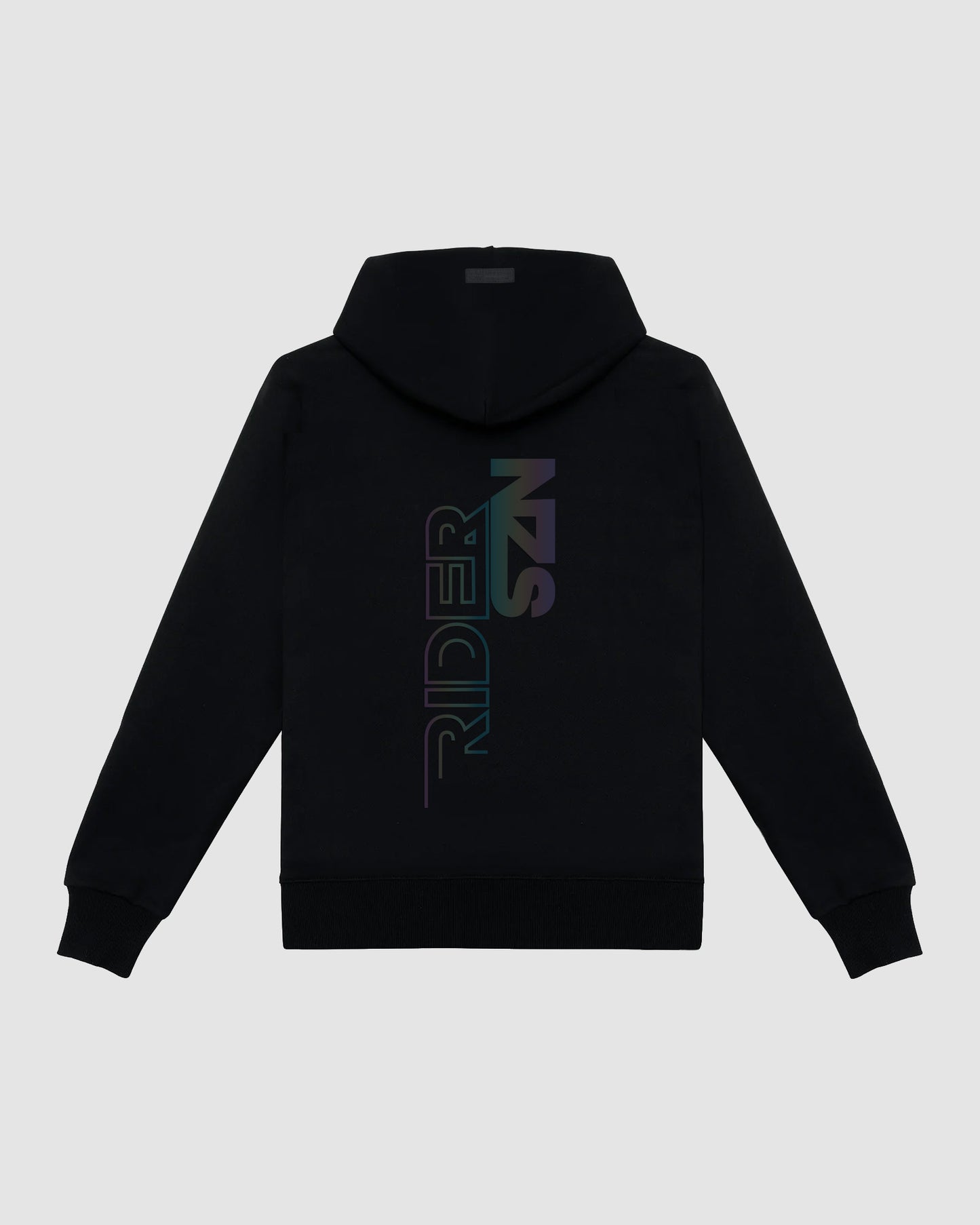 STORM Armoured Hoodie [Rear View] - DARK HOLO