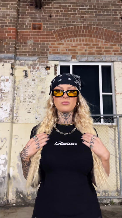 LADIES CONTOUR TEE - SCRIPT